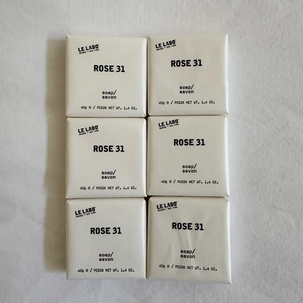Le Labo - Rose 31 Bar Soap 40g Set of 6 - Picture 1 of 1
